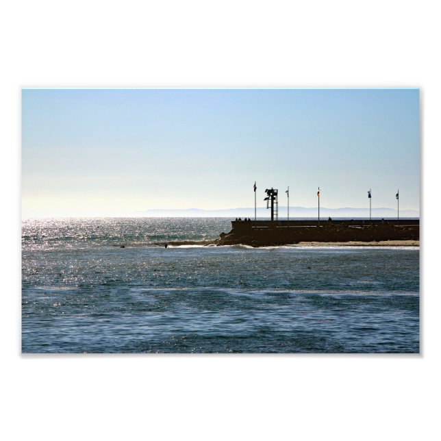 Impression Photo Père Noël Barbara, CA (Devant)