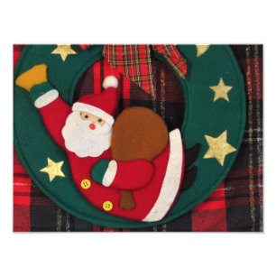 Impression Photo Père Noël Love