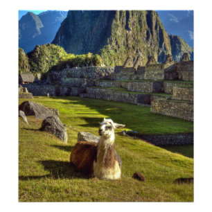 Impression Photo Pérou, Andes, montagnes des Andes, Machu Picchu,