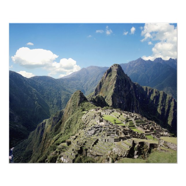 Impression Photo Pérou, Machu Picchu, l'ancienne ville perdue de (Devant)
