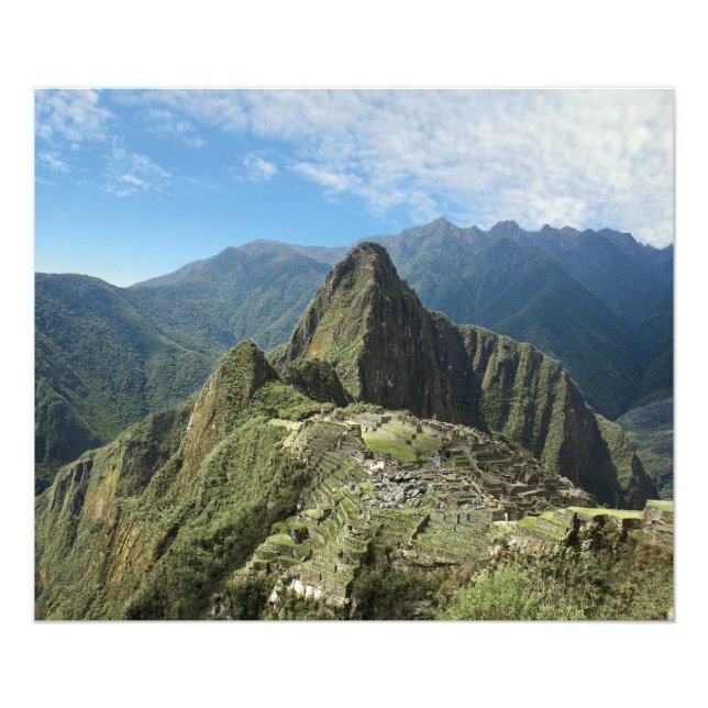 Impression Photo Pérou, Machu Picchu, l'ancienne ville perdue de 2 (Devant)