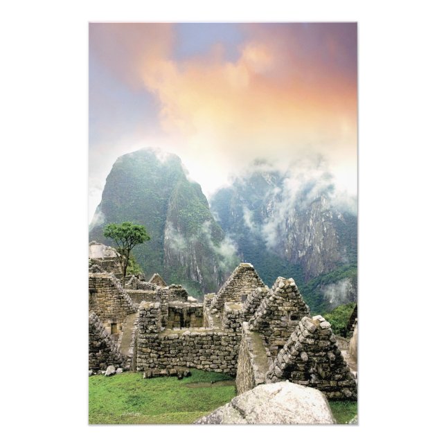 Impression Photo Pérou, Machu Picchu, l'ancienne ville perdue de 3 (Devant)