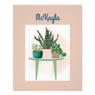 Impression Photo Personnalisé Plante Lover Wall Art