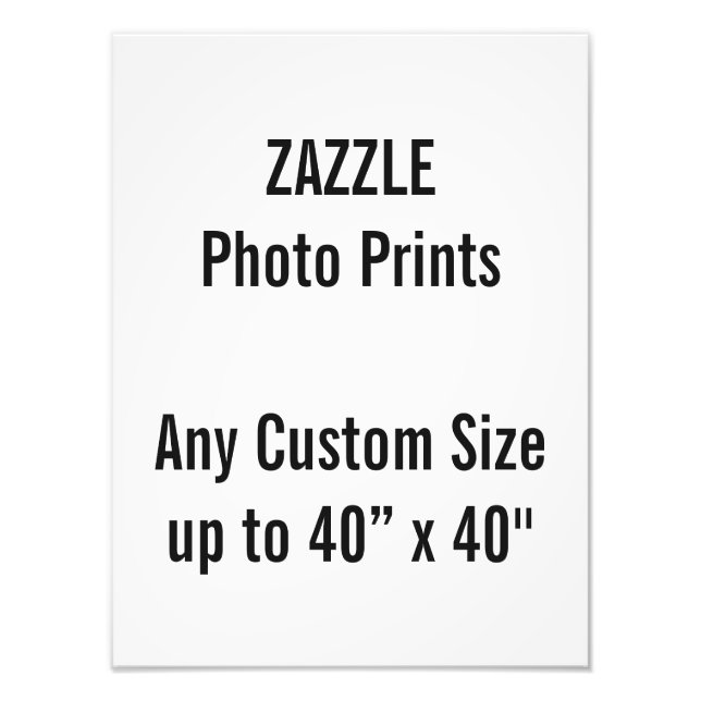 Impression photo personnalisée de 12 po x 16 po, o (Devant)