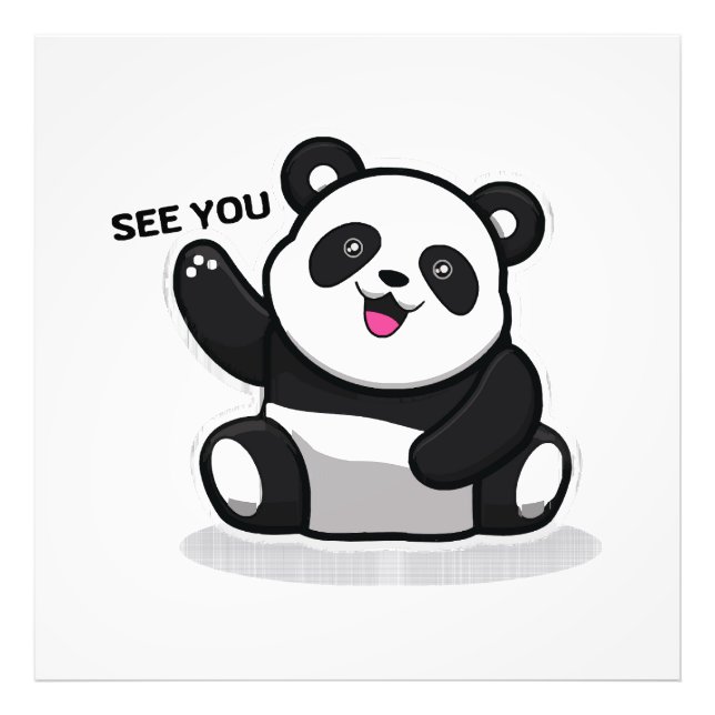 Impression Photo petit panda mignon (Devant)