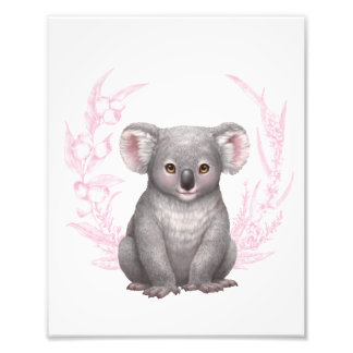 Impression Photo Petites amies australiennes - Koala - Couleur