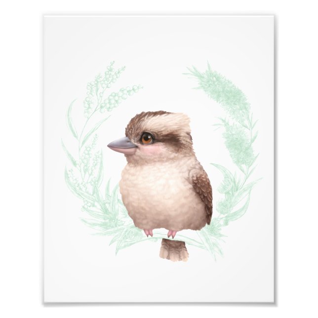 Impression Photo Petites amies australiennes - Kookaburra (Devant)