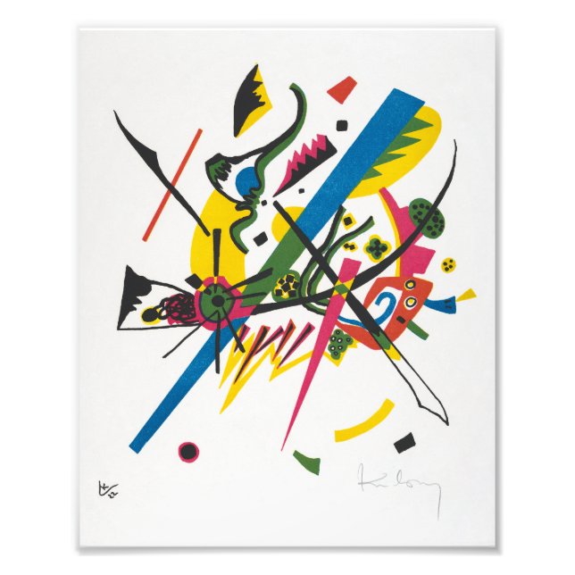 Impression Photo Petits Mondes 1 | Kandinsky | (Devant)