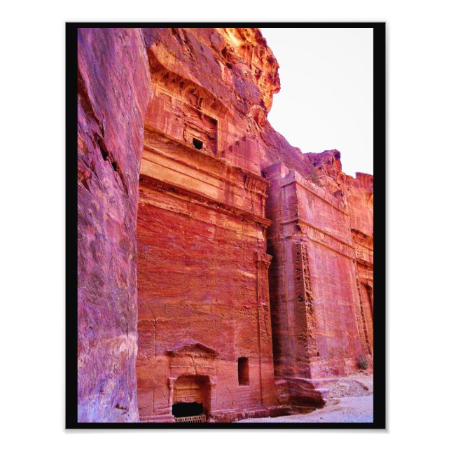 Impression Photo Petra Tombs (Devant)