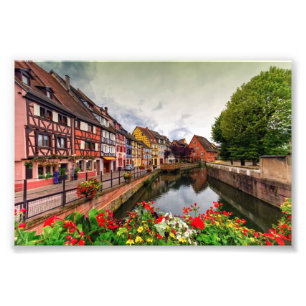 Impression Photo Peu de Venise, petit Venise, à Colmar, la France