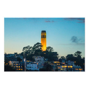 Impression Photo Phare au-dessus de la baie