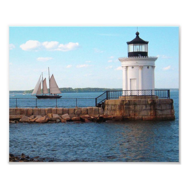 Impression Photo Phare de Bug Light Portland Maine Imprimer (Devant)