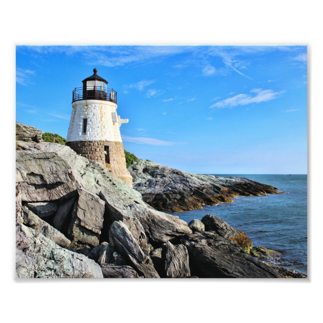 Impression Photo Phare de Castle Hill, Rhode Island (Devant)