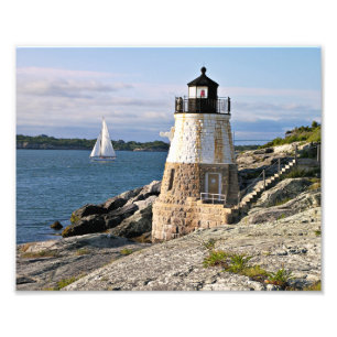 Impression Photo Phare de Castle Hill, Rhode Island