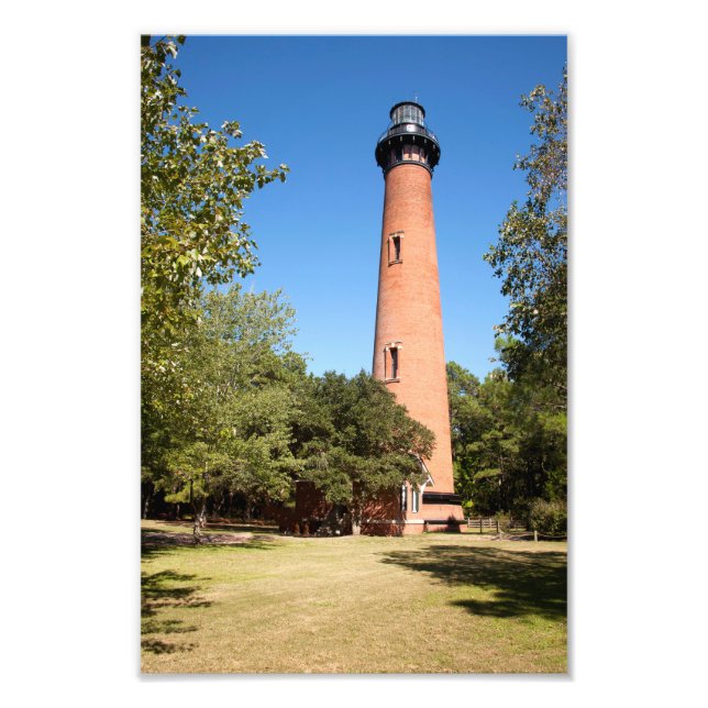 Impression Photo Phare de Currituck Beach (Devant)