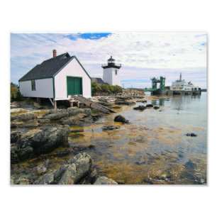 Impression Photo Phare de Grindpoint, Maine
