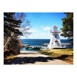 Impression Photo Phare de Hampton Bridgetown Nouvelle-Écosse Canada