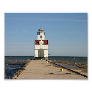 Impression Photo Phare de Kewaunee - Lac Michigan