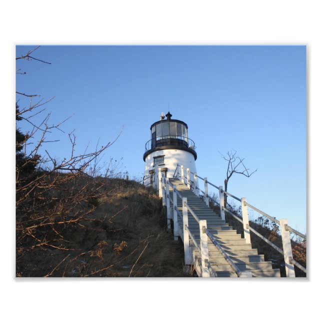 Impression Photo Phare de Owl's Head 2 (Devant)
