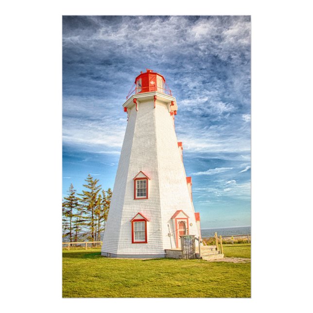 Impression Photo Phare de Panmure Island (Devant)