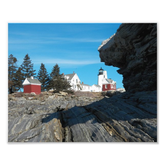 Impression Photo Phare de Pemaquid Point 22 (Devant)