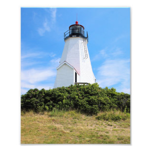 Impression Photo Phare de Plymouth, Massachusetts "le Gurnet"