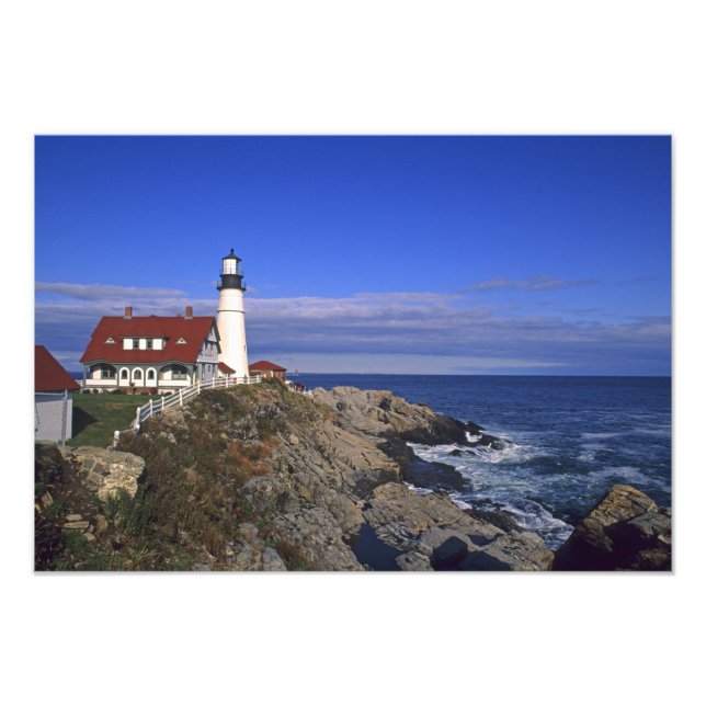 Impression Photo Phare de Portland Head Light Maine (Devant)