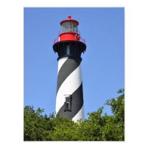 Impression Photo Phare de St Augustine historique, la Floride