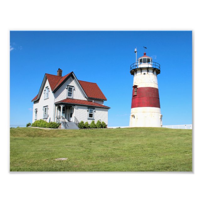 Impression Photo Phare de Stratford Point, Connecticut (Devant)