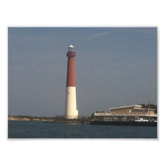 Impression Photo Phare Old Barney Barnegat