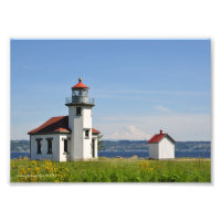 Phare Robinson 5X7 avec Mont Rainier