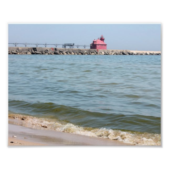 Impression Photo Phare Sturgeon Bay Pier Head Imprimer (Devant)