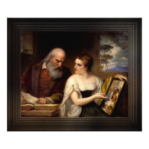 Impression Photo Philosophie et art chrétien par Daniel Huntington