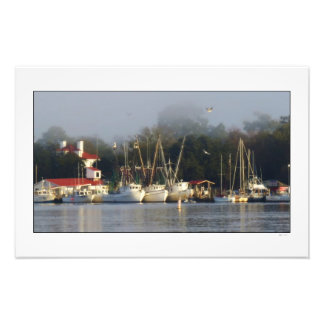 Impression Photo Photos du matin du port de Georgetown
