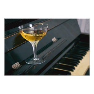 Impression Photo Piano avec boisson