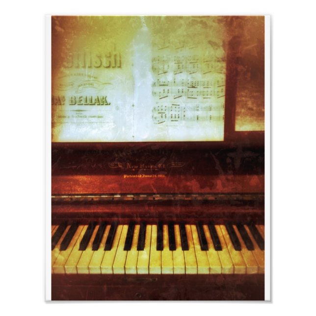 Impression Photo Piano confédéré (Devant)