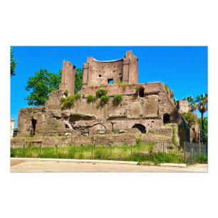 Impression Photo Piazza Vittorio Emanuele II Ruines - Rome, Italie