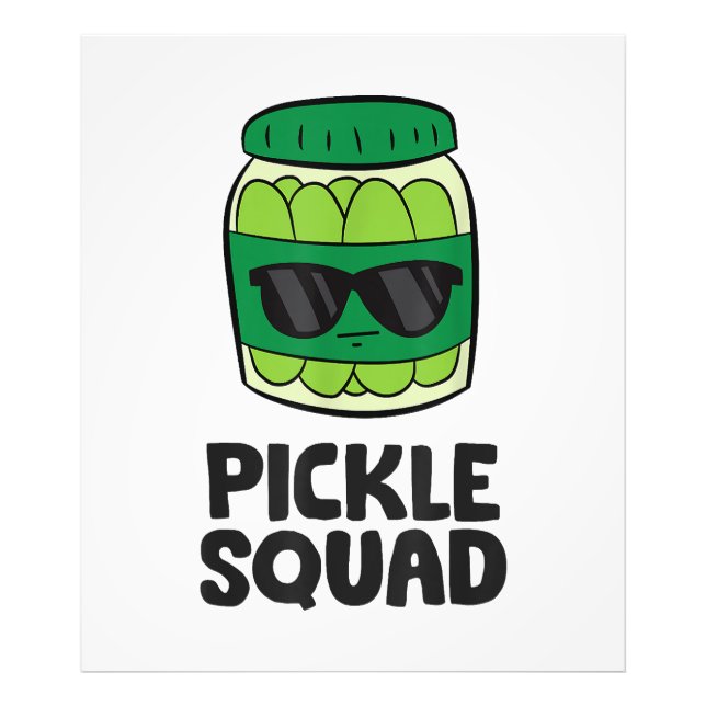 Impression Photo Pickle Lover Team Pickles Funny Pickle Squad (Devant)