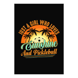 Impression Photo Pickleball femmes soleil