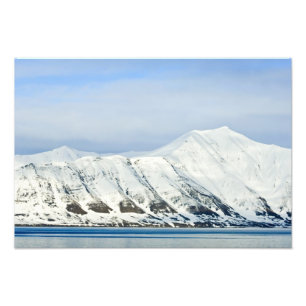 Impression Photo Pics enneigés Woodfjord Svalbard 2