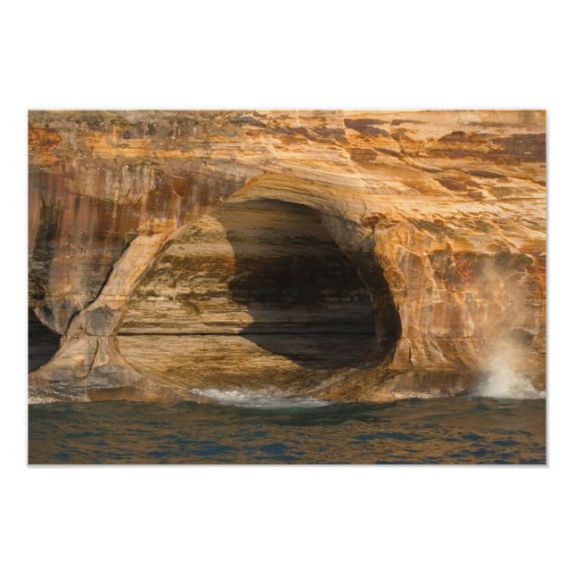 Impression Photo Picture Rocks NL cave, Michigan (Devant)