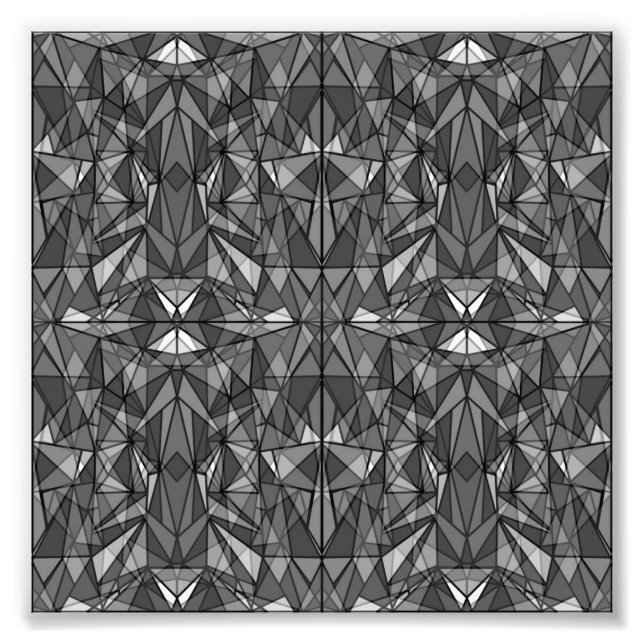 Impression Photo PiecedLayered 2x2 BandW (Devant)