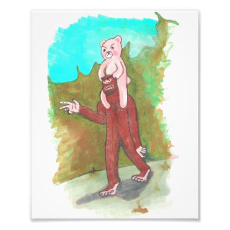 Impression Photo Pied