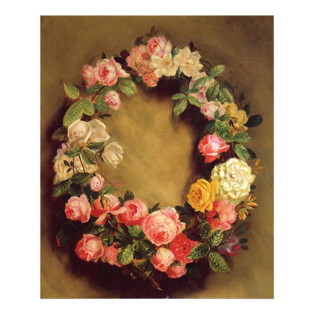 Impression Photo Pierre-Auguste Renoir - Couronne des Roses (Devant)