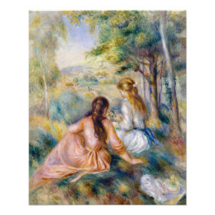 Impression Photo Pierre-Auguste Renoir - Dans le pré