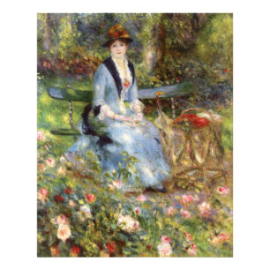 Impression Photo Pierre-Auguste Renoir - Dans les Roses