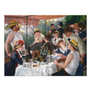 Impression Photo Pierre-Auguste Renoir - Le Déjeuner des canotiers