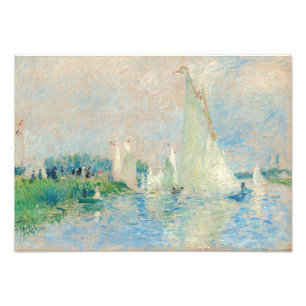 Impression Photo Pierre-Auguste Renoir - Régates à Argenteuil