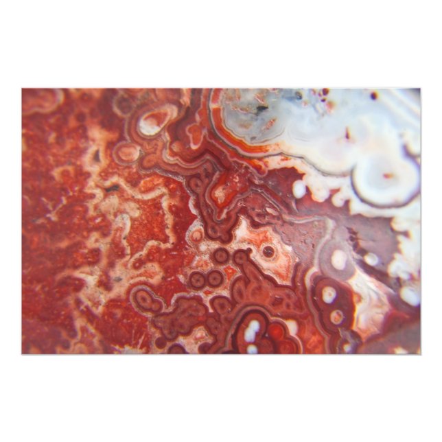 Impression Photo Pierre rouge (Devant)