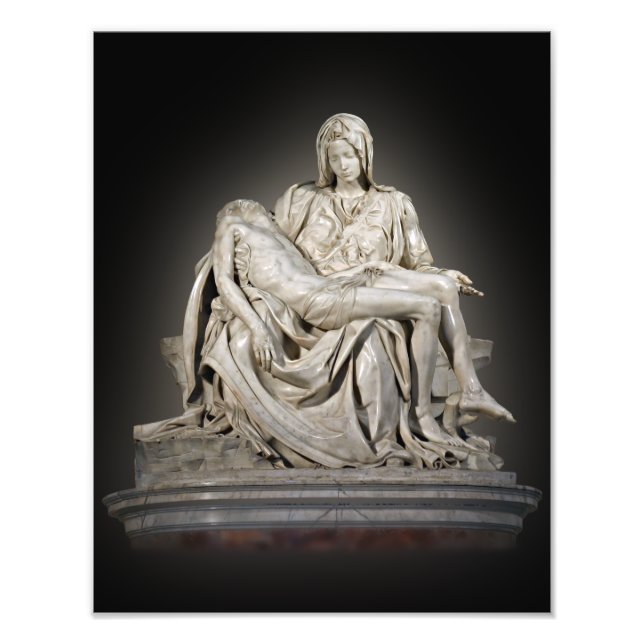 IMPRESSION PHOTO PIETA DE MICHELANGELO (Devant)